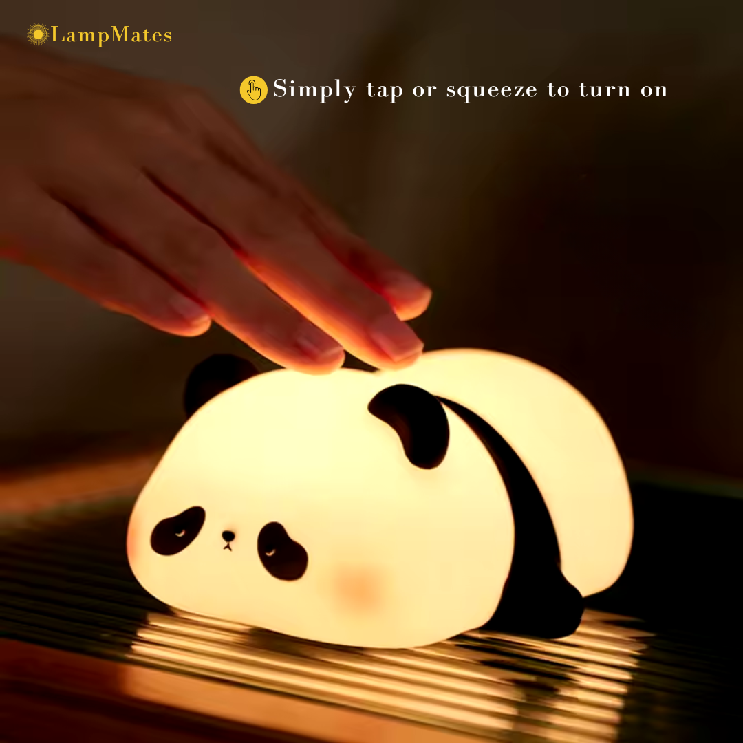 LampMates™ Panda Silicone Night Light Lamp