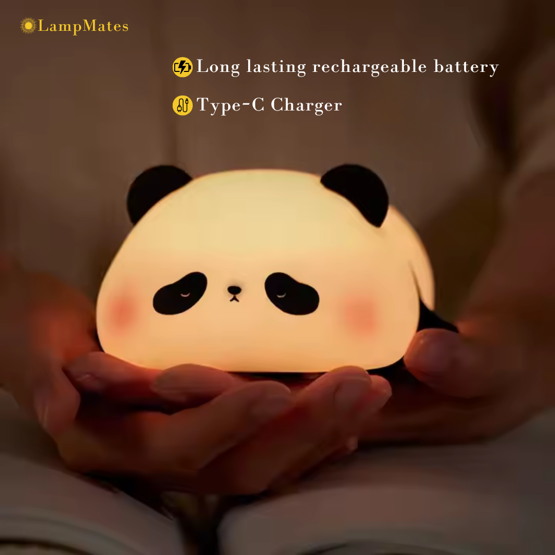 LampMates™ Panda Silicone Night Light Lamp